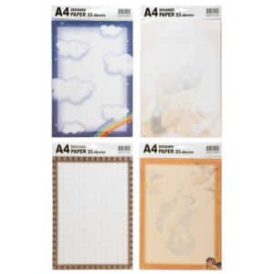 PAPEL PLUS OFFICE A4 CON DISEÑO 80G 25 HOJAS                                                        