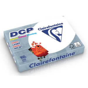 PAPEL A3 DCP CLAIREFONTAINE 160G 250 HOJAS BLANCO                                                   
