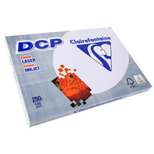 PAPEL A3 DCP CLAIREFONTAINE 250G 125 HOJAS BLANCO                                                   