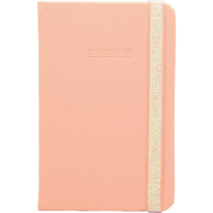 LIBRETA ENCUADERNADA CAMPUS UNIVERSITY NOTEBOOK A6 96 HOJAS 80G CON GOMA ROSA                       