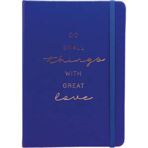 LIBRETA ENCUADERNADA FORRADA CAMPUS UNIVERSITY A5 80 HOJAS 100G CON GOMA RAYADO PUNTOS AZUL         