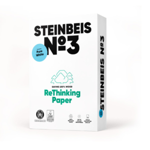 PAPEL A3 100% RECICLADO STEINBEIS Nº3 80G 500 HOJAS                                                 