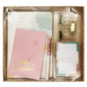 SET DE ESCRITORIO PASTEL CAMPUS UNIVERSITY                                                          