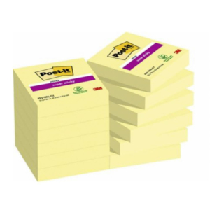 BLOC NOTAS ADHESIVAS POST-IT 47,6 X 47,6 MM AMARILLAS 90 HOJAS                                      