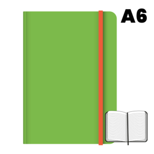 LIBRETA COSIDA CAMPUS UNIVERSITY A6 RAYADO HORIZONTAL VERDE                                         