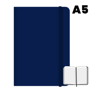 LIBRETA COSIDA CAMPUS UNIVERSITY A5 RAYADO HORIZONTAL AZUL MARINO                                   