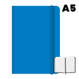 LIBRETA COSIDA CAMPUS UNIVERSITY A5 RAYADO HORIZONTAL AZUL CIELO                                    