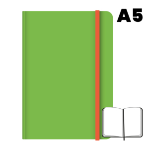 LIBRETA COSIDA CAMPUS UNIVERSITY A5 HOJAS LISAS VERDE                                               