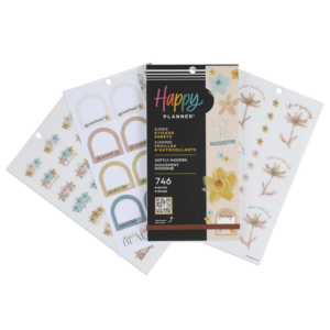 PEGATINAS HAPPY PLANNER SOFTLY 30 HOJAS                                                             