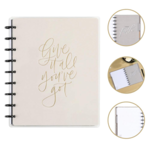 NOTEBOOK CLASSIC HAPPY PLANNER GOLD 60 HOJAS                                                        