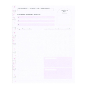 RECAMBIO PAPEL HAPPY PLANNER CLASSIC TRILINGÜE 40 HOJAS                                             