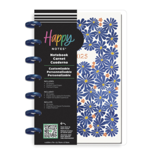 NOTEBOOK MINI HAPPY PLANNER HUES OF BLUES 60 HOJAS                                                  