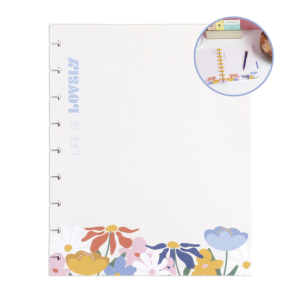 RECAMBIO PAPEL HAPPY PLANNER FUN FLUERS 40 HOJAS                                                    