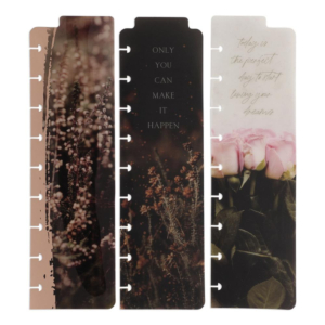 SEPARADORES CLASSIC HAPPY PLANNER FLORALS 3 UD.                                                     