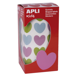 GOMETS APLI CORAZONES 20 X 18 MM MULTICOLOR                                                         
