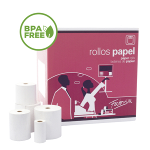 ROLLO PAPEL SUMADORA FABRISA TÉRMICO 55G 44 X 70 MM                                                 