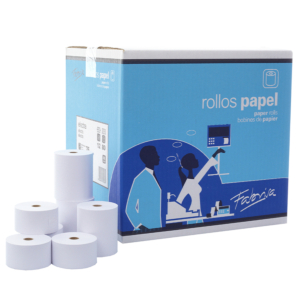 ROLLO PAPEL SUMADORA FABRISA 60G 44MMX70MM                                                          
