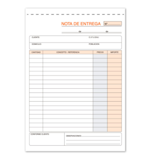 TALONARIO ENTREGAS PLUS OFFICE 145 X 207 MM TRIPLICADO 50 JUEGOS                                    
