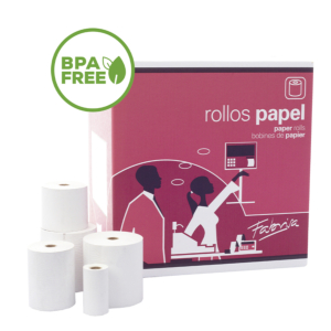 ROLLO PAPEL SUMADORA FABRISA TÉRMICO 55G 57 X 35 MM                                                 