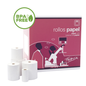 ROLLO PAPEL SUMADORA FABRISA TÉRMICO 57 X 30 MM                                                     