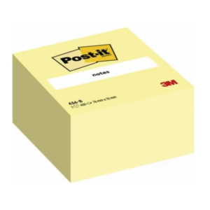 BLOC NOTAS ADHESIVAS POST-IT 76 X 76 MM AMARILLAS 450 HOJAS                                         