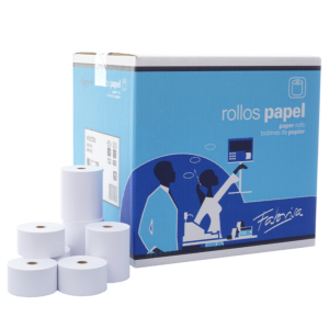 ROLLO PAPEL SUMADORA FABRISA 60G 75MMX65MM                                                          