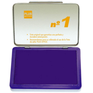 TAMPÓN MANUAL SELLAR PLUS OFFICE Nº1 140 X 100 MM VIOLETA                                           