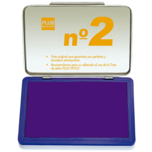 TAMPÓN MANUAL SELLAR PLUS OFFICE Nº2 80 X 125 MM VIOLETA                                            
