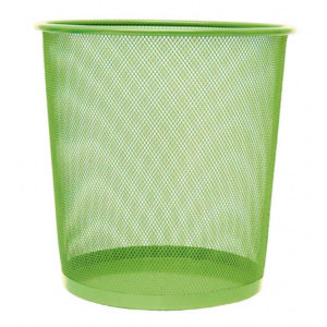 PAPELERA REJILLA PLUS OFFICE 13L VERDE                                                              
