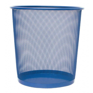 PAPELERA REJILLA PLUS OFFICE 13 L AZUL                                                              