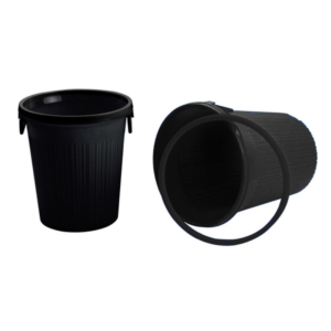 PAPELERA ARO Y ASAS PLUS OFFICE NEGRO                                                               