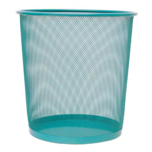 PAPELERA REJILLA PLUS OFFICE 13L TURQUESA                                                           