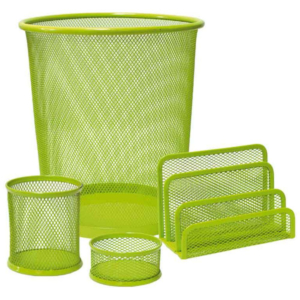 SET ESCRITORIO 4 PIEZAS PLUS OFFICE VERDE                                                           
