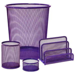 SET ESCRITORIO 4 PIEZAS PLUS OFFICE MORADO                                                          