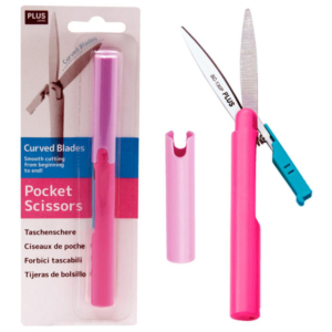 TIJERA BOLSILLO PLUS 135 MM ROSA                                                                    
