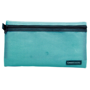 BOLSA MULTIUSOS CAMPUS UNIVERSITY CREMALLERA 230 X 130 MM AZUL                                      