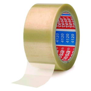 CINTA PRECINTO TRANSPARENTE TESA PVC 50 MM X 132 M                                                  