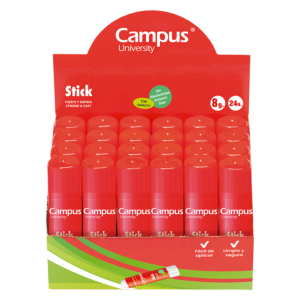 PEGAMENTO EN BARRA CAMPUS UNIVERSITY STICK 8G 24 UD.                                                