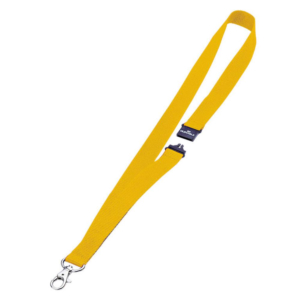 CINTA PORTANOMBRES DURABLE CORDÓN FIJO AMARILLO                                                     