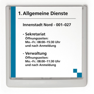 CLICK SIGN IDENTIFICADOR PUERTAS 149 X 148.5 MM                                                     