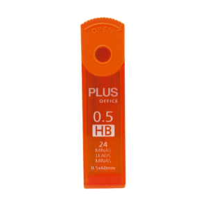 MINAS PLUS OFFICE 0,5 MM. HB ESTUCHE 24 MINAS                                                       