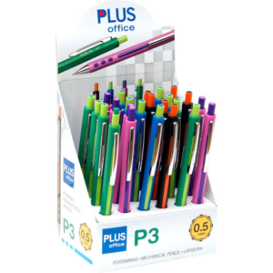 PORTAMINAS PLUS OFFICE P3 0,5 MM COLORES SURTIDOS                                                   