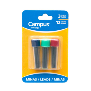 MINAS COMPÁS CAMPUS COLLEGE BLÍSTER 3 UD.                                                           