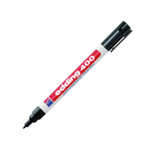 ROTULADOR PERMANENTE EDDING 400 NEGRO                                                               
