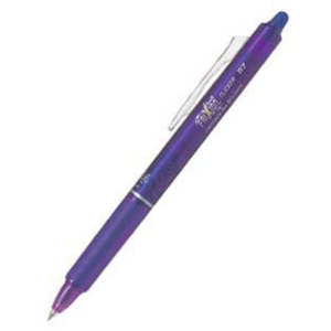 BOLÍGRAFO TINTA GEL PILOT FRIXION CLICKER VIOLETA BLÍSTER 1 UD.                                     