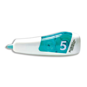 CORRECTOR EN CINTA PLUS MR2 MINI 5MM X 6M AZUL                                                      