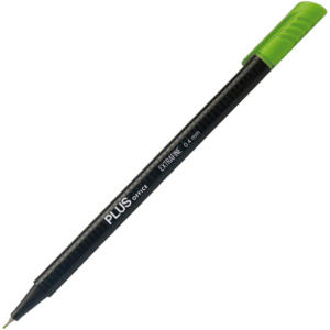 ROTULADOR PUNTA FIBRA PLUS OFFICE 0,4 MM VERDE NEÓN                                                 