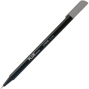 ROTULADOR PUNTA FIBRA PLUS OFFICE 0,4 MM GRIS OSCURO                                                