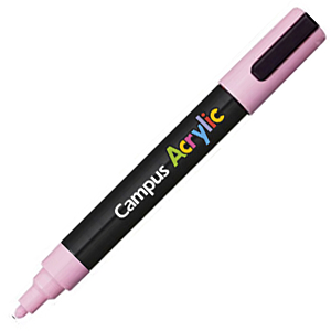 ROTULADORES ACRÍLICOS CAMPUS ACRYLIC ROSA PASTEL 4 UD.                                              
