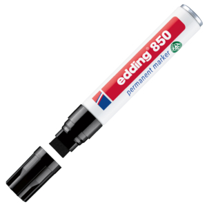 ROTULADOR PERMANENTE EDDING 850 NEGRO                                                               